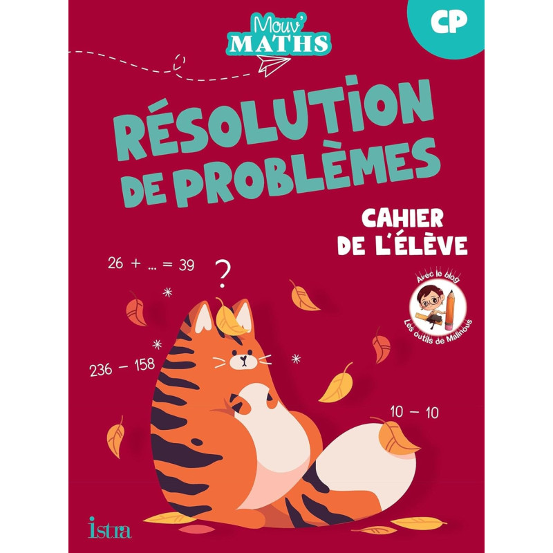Mouv' Maths - Cahier de résolution de problèmes CP Edition 2023