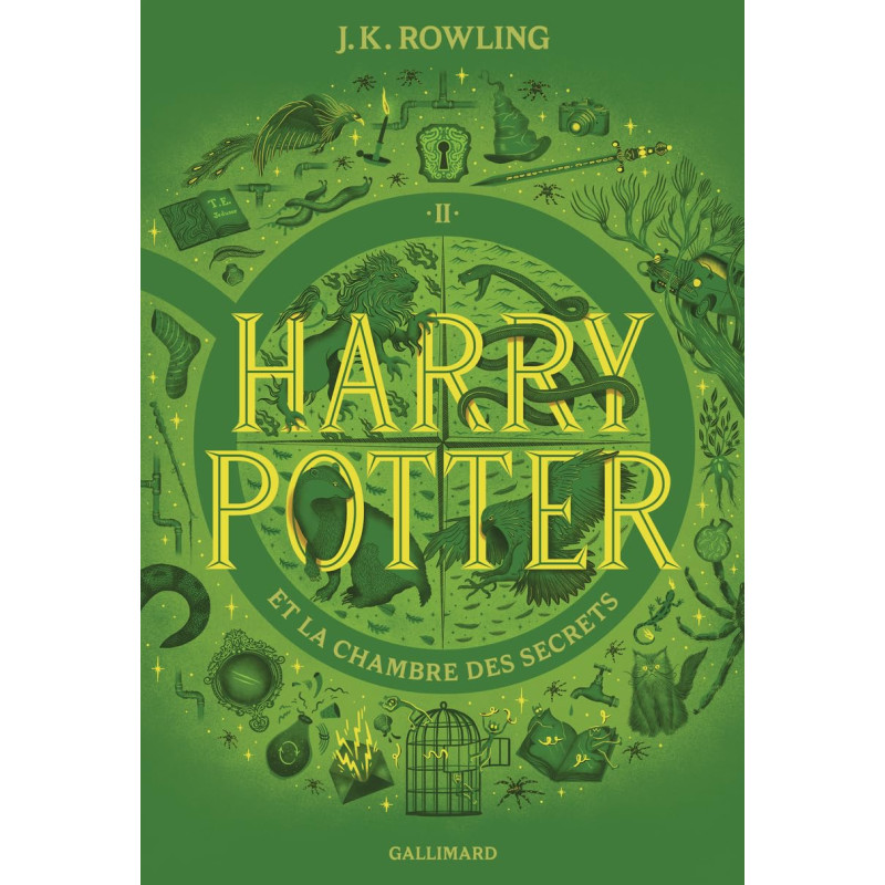 Harry Potter, T02, La chambre des secrets (Broche)