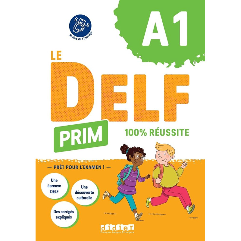 Le DELF Prim A1 100% réussite - Livre + didierfle.app