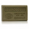Håndsæbe (125g) på bio. olivenolie m/ lavendel-oliven