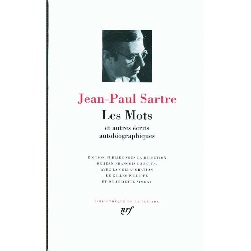 Les mots et autres écrits autobiographiques