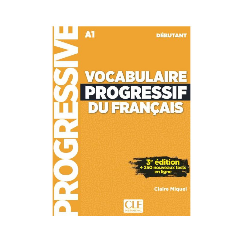 Vocabulaire Progressif du français – Niveau débutant – Version sans CD