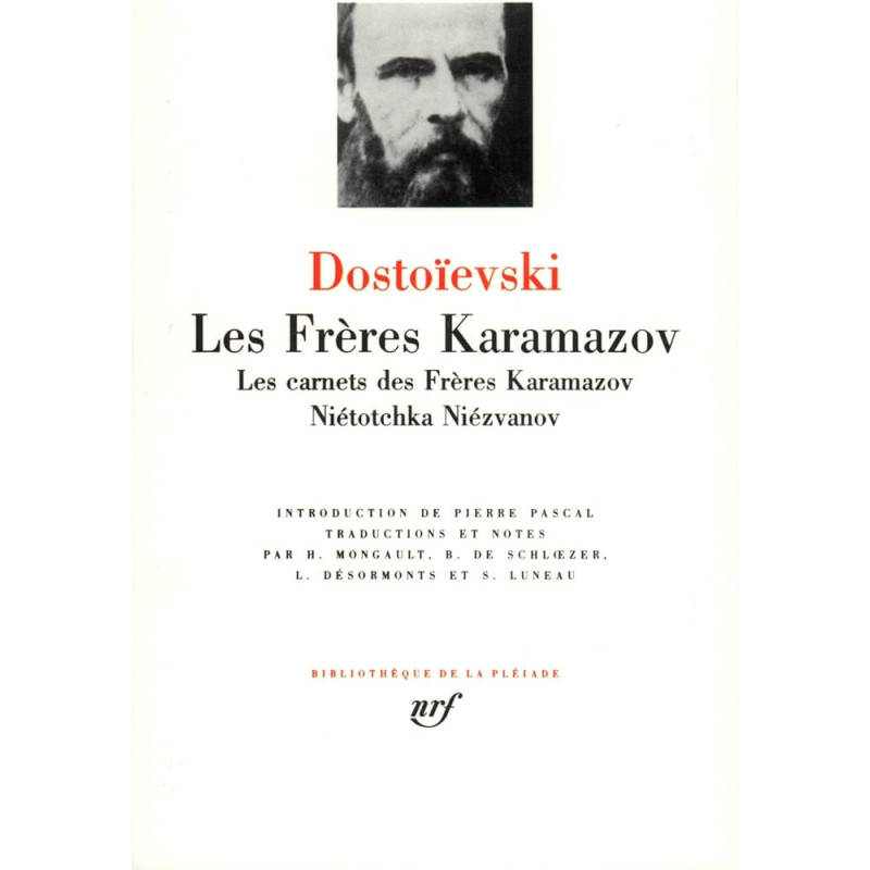 Les frères Karamazov (Coll. La Pléiade)