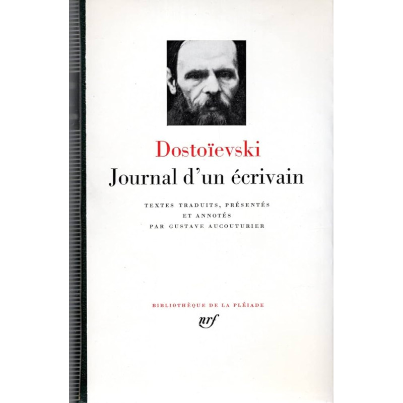 Journal d'un écrivain (Coll La PLéiade, nr 234)