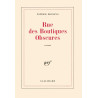 Rue des boutiques obscures (broché)