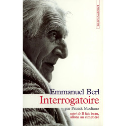 Interrogatoire par Patrick Modiano
