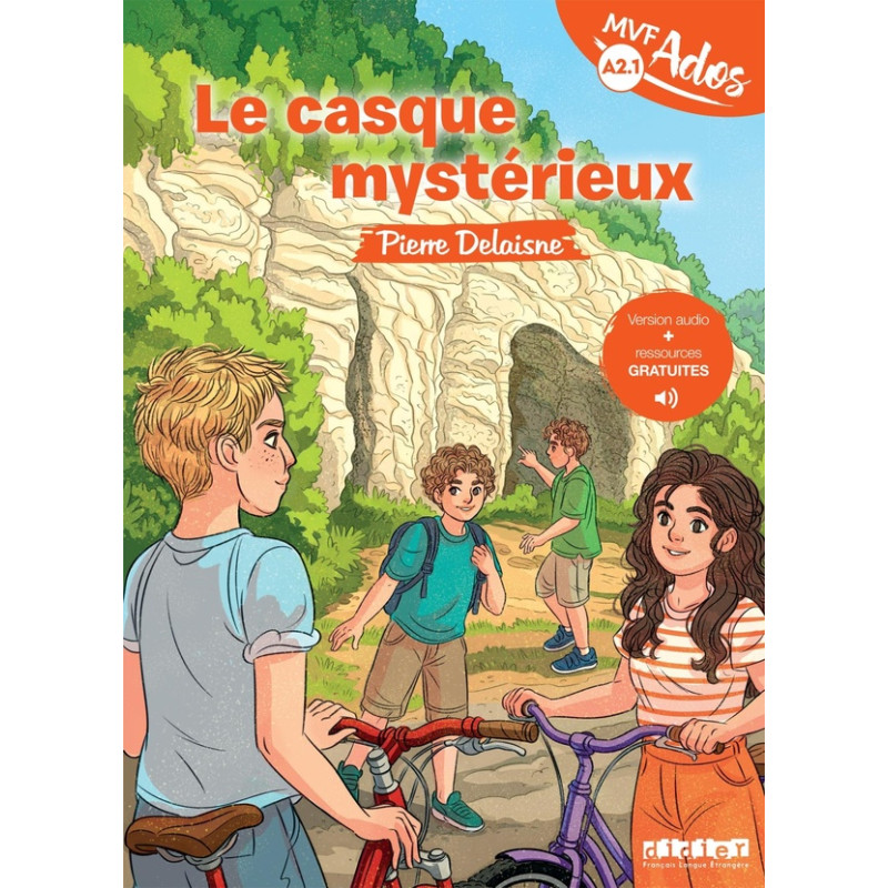 Mondes en VF Ados – Le casque mystérieux – Niv. A2.1 – Livre + audios