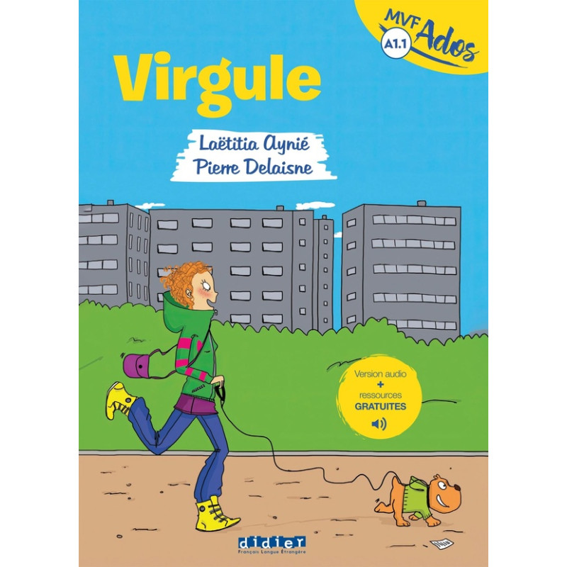 Mondes en VF Ados – Virgule (bd) – Niv. A1.1 – Livre + audios