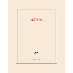 Agenda littéraire - Grand format (papeterie). Sept. 2026 à Déc. 2027 (16 mois)