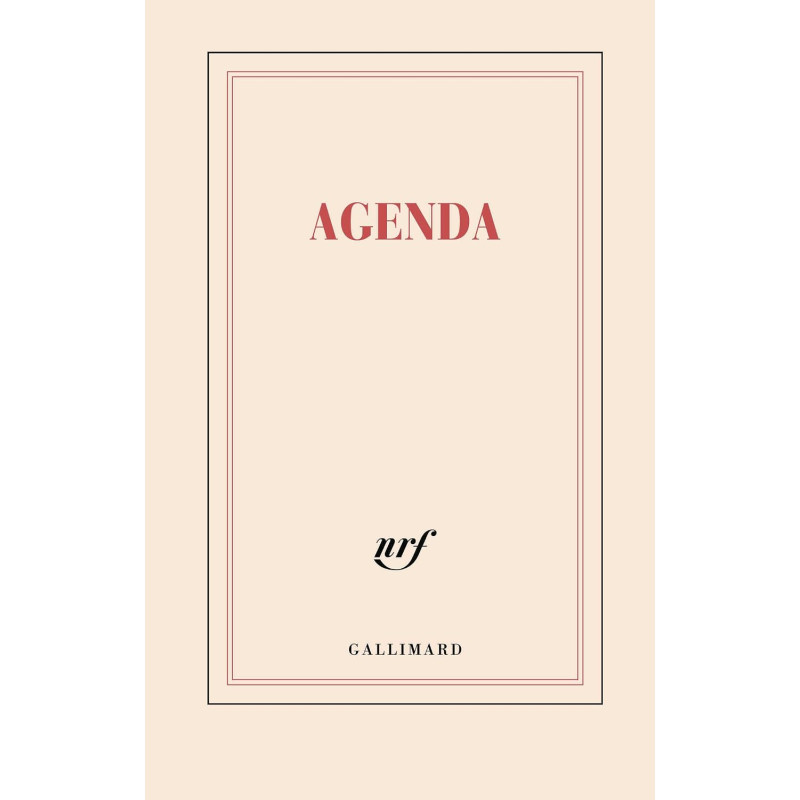 Agenda littéraire - Petit format (papeterie). Sept. 2026 à Déc. 2027 (16 mois)