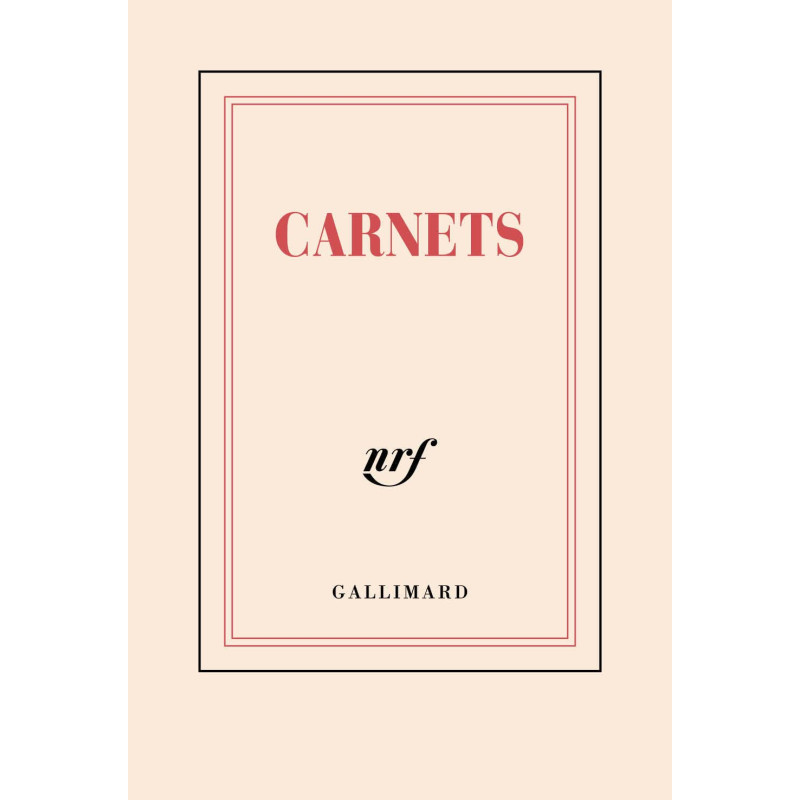 Carnet poche «Carnets» (papeterie)
Titre d'Antoine de Saint-Exupéry, paru en 1953 dans la collection «Blanche»
