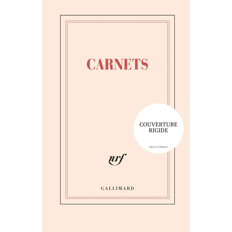 Carnet rigide «Carnets» (papeterie)
Titre d'Antoine de Saint-Exupéry, paru en 1953 dans la collection blanche