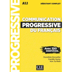 Communication Progressive du français – Niveau débutant complet – Version sans CD