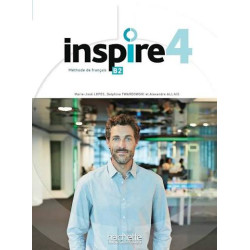 Inspire 4, Livre de l'élève + audio/vidéo + Parcours digital (B2)