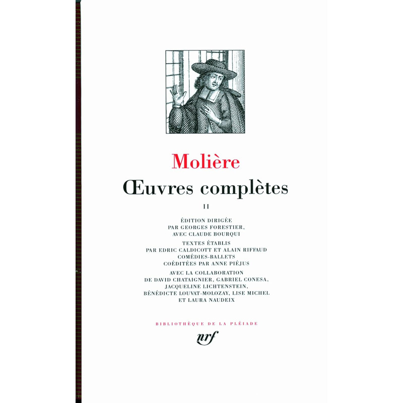 Molière, oeuvres complètes, T2 (Pléiade)